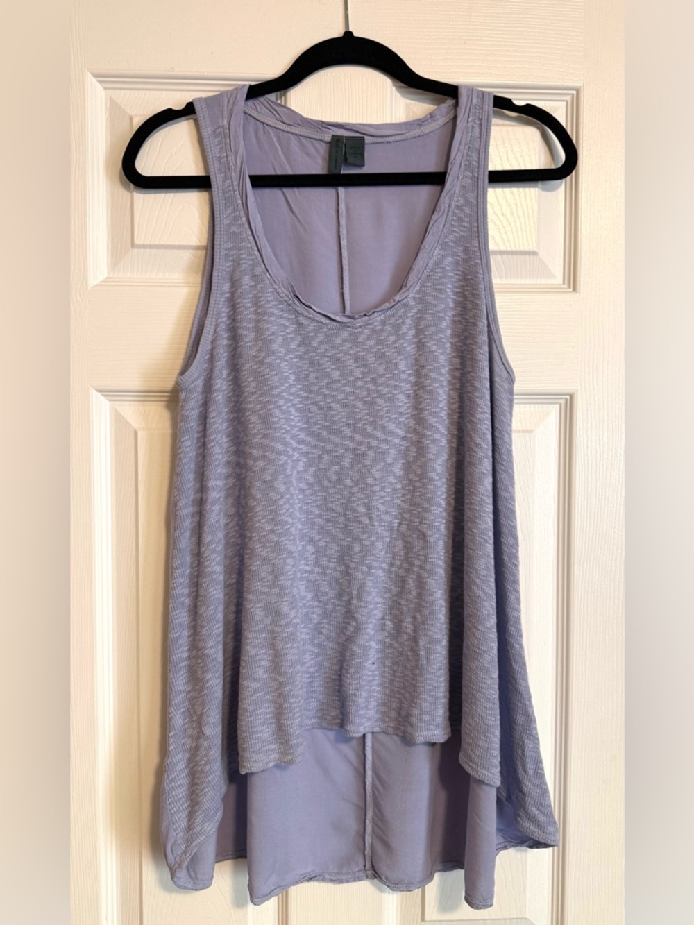 Lavender Layered Swing Tank Top